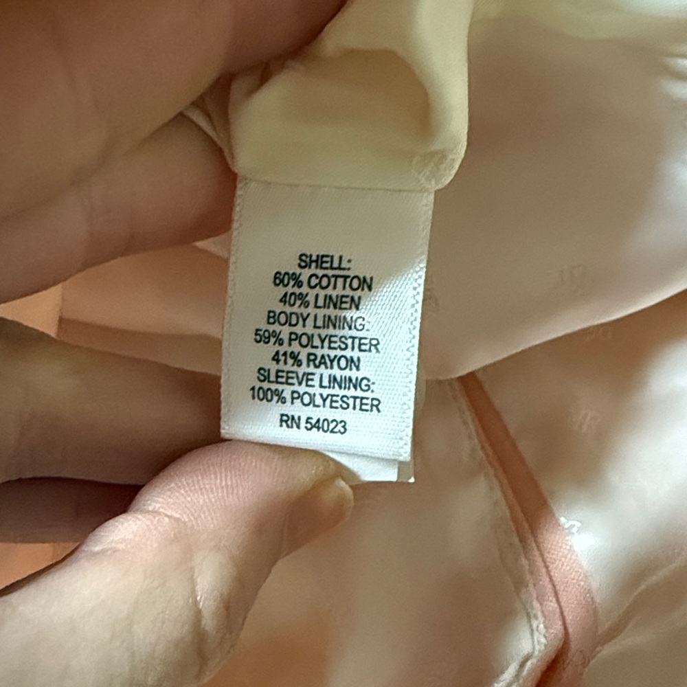 Banana Republic Light Pink Blazer - Picture 7 of 8